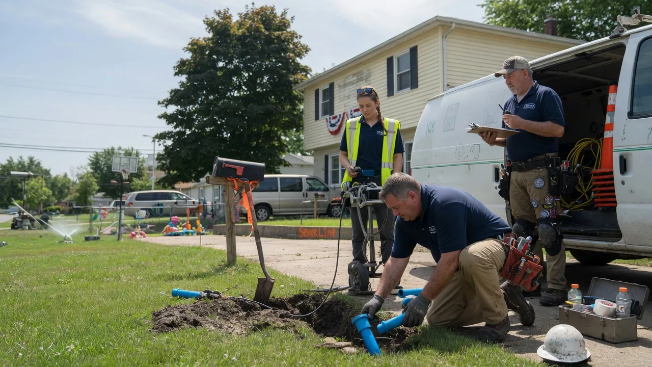 Slab Leak Repair in Middletown, OH near me
